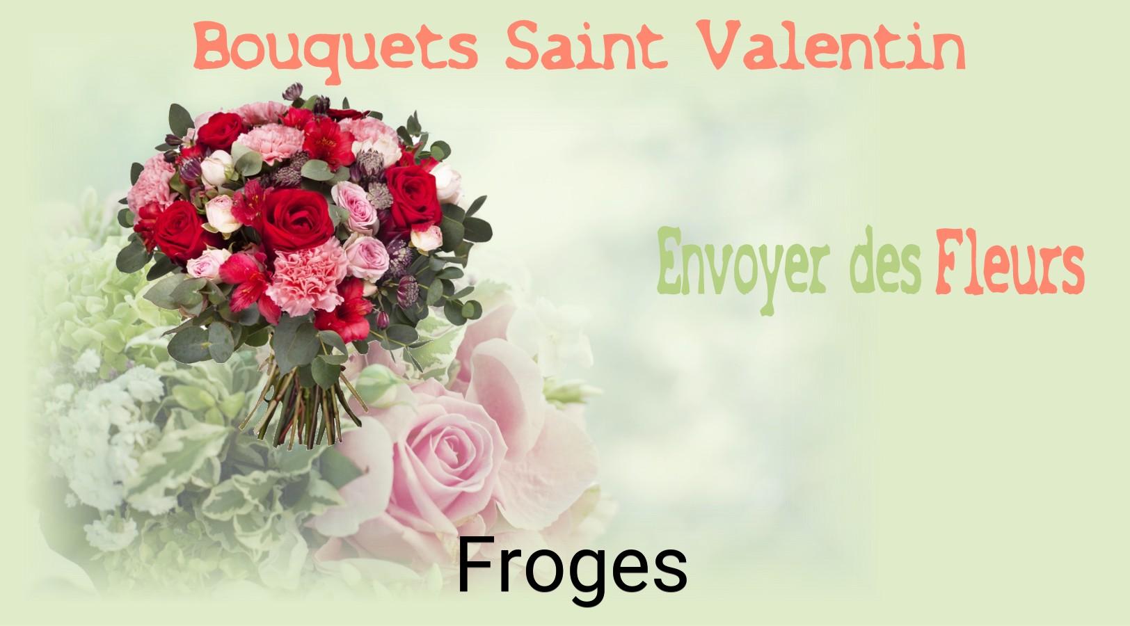 Roses de Saint-Valentin livrées à Froges